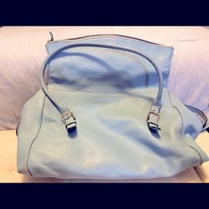 Kate Spade Overnight Bag-light Blue